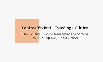 Lenirce Viviani - Psicóloga Clínica