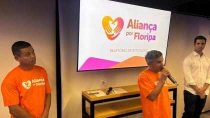 Aliança por Floripa apresenta primeiros resultados do projeto com 17 contratações e ações de revitalização urbana no Centro da Capital