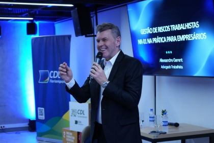 Nova norma amplia responsabilidade das empresas sobre saúde mental no trabalho e vira tema de reunião na CDL
