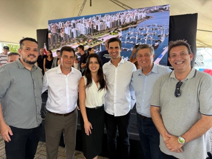 Florianópolis assina licença para Parque Urbano e Marina Beira-Mar; CDL prestigia lançamento